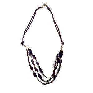 Vintage Charming Charlie Long Beaded Necklace